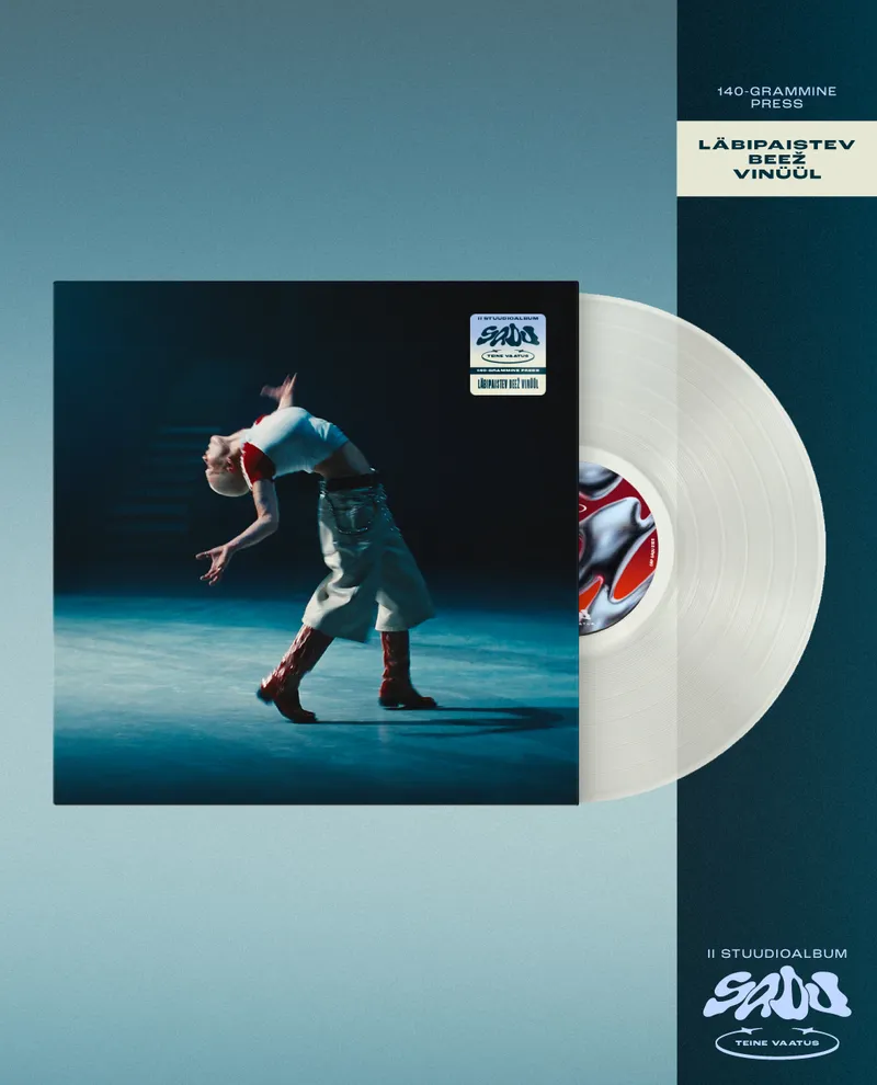 "TEINE VAATUS" transparent beige signed vinyl record - PRESALE!