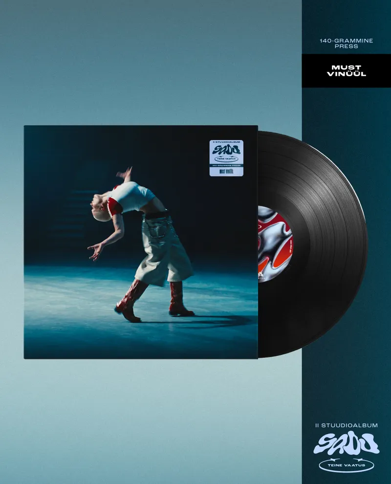 "TEINE VAATUS" black signed vinyl record - PRESALE!